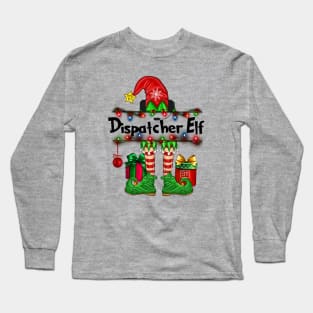 Dispatcher Christmas Elf Long Sleeve T-Shirt
